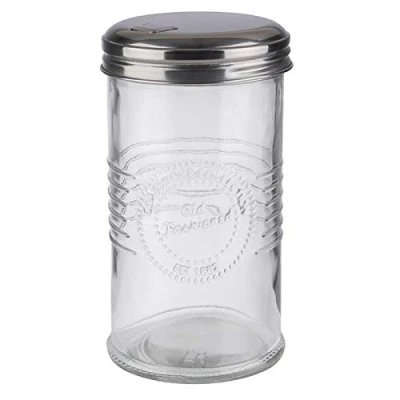 Abbildung von APS 40510 Zuckerdosierer OLD FASHIONED, Ø 7,5 cm, H: 14 Glas, 0,35 Liter, Schraubdeckel aus