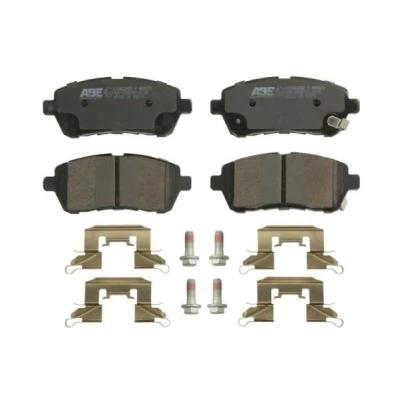 Abbildung von ABE C13063ABE P Bremsbelagsatz Vorderachse mit akustischer Verschleißwarnung FORD: FIESTA 6, 7, 6 Van, SUZUKI: SWIFT 4, 5