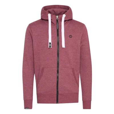 Abbildung von Solid Sdbenn HIGH NECK ZIP Sweatjacke Wine red, Herren, Größe: Medium, red