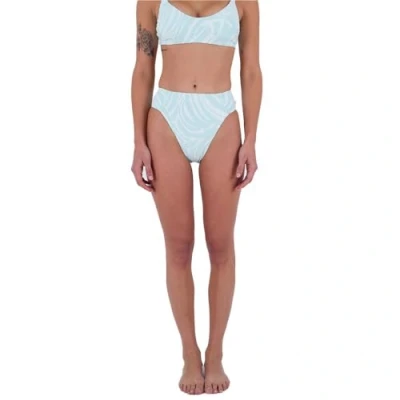 Abbildung von Hurley Damen Moderate High Waist Bikinihöschen, Wave Runner Multi, XS