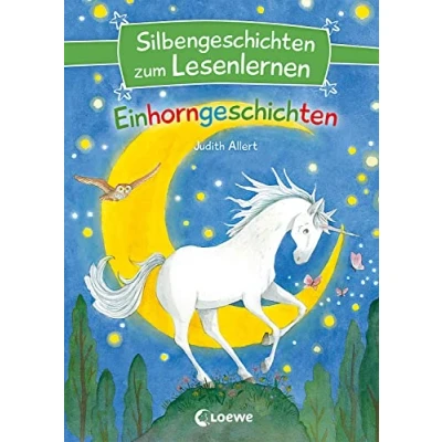 Abbildung von Silbengeschichten zum Lesenlernen Einhorngeschichten: Erstlesebuch mit farbiger Silbentrennung ab 7 Jahre