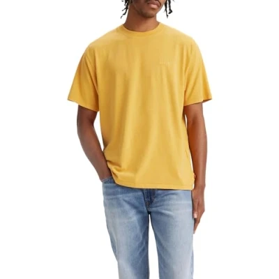 Abbildung von Levi&#039;s RED TAB Vintage TEE Tshirt basic, Herren, Größe: Medium, Garment dye ochre jersey