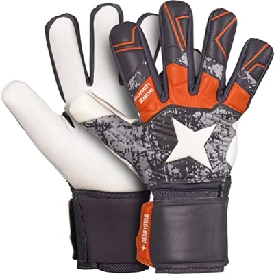 Abbildung von Derbystar Goalie Torwarthandschuhe Grau Orange 5