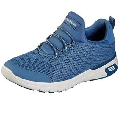 Abbildung von Skechers Damen Marsing Waiola SRC Schuh für das Gesundheitswesen, blau/weiß, 36.5 EU