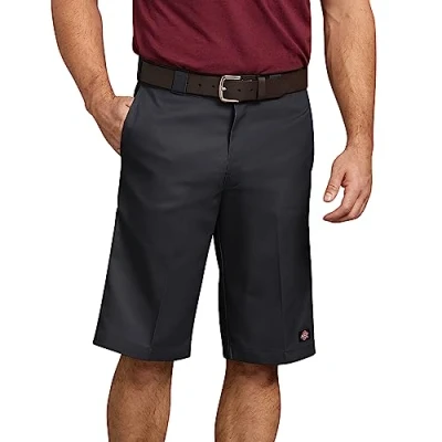 Abbildung von Dickies Herren Shorts, 33 cm, lockere Passform, mehrere Taschen, schwarz, 48