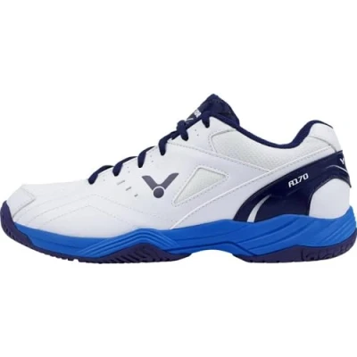 Abbildung von VICTOR SH A170 Badmintonschuh, Squashschuh Hallenschuh für jeden Bodenbelag, mehr Komfort und sicheren Halt/Unisex Größe 37, Weiß, 37 EU
