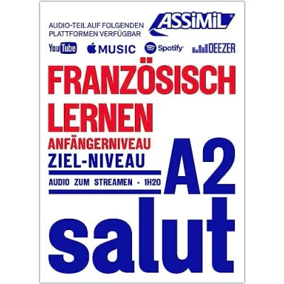 Abbildung von ASSiMiL Französisch lernen Audio Sprachkurs Niveau A1 A2: Selbstlernkurs auf Deutsch für Anfänger, Lehrbuch + Streaming (Obiettivo lingue)