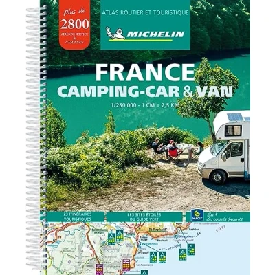Abbildung von France Camping Car &amp; Van Atlas [Book cover may vary] (MICHELIN Atlanten)