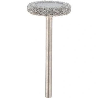 Abbildung von Dremel 9936 WolframKarbid Fräser, scheibenförmig Zubehörsatz für Multifunktionswerkzeug mit 1 Fräser 19mm zum Entfernen von Material an Metall,Holz, Glasfaser, Kunststoff,Gummi u.v.m) edelstahl
