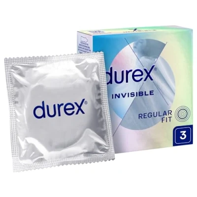 Abbildung von Durex Invisible Extra Thin Sensitive, 3er Pack
