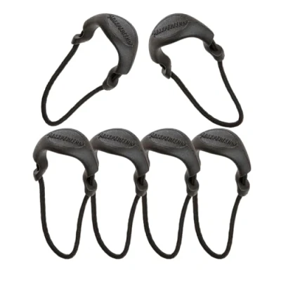 Abbildung von Maxpedition Reißverschlussschieber, klein, 6 Stück, Schwarz