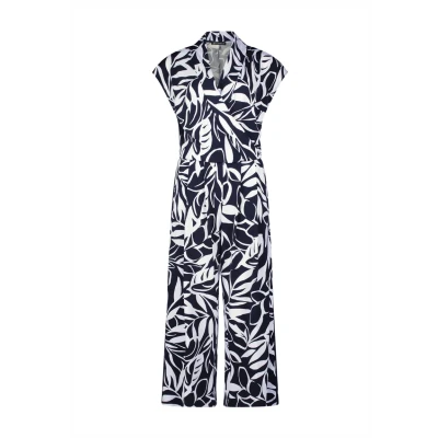 Abbildung von Betty Barclay MIT Eingrifftaschen Jumpsuit, Damen, Größe: 40, Dunkelblau weiß