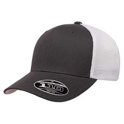 Abbildung von Flexfit Herren 110 Mesh Trucker Mütze, Schwarz, Einheitsgröße