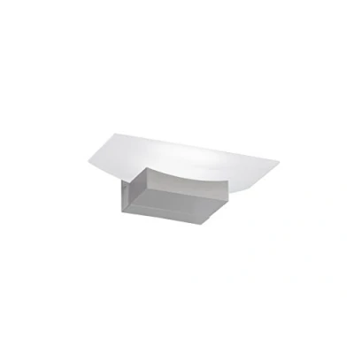 Abbildung von Fischer &amp; Honsel Wandleuchte Bowl TW 1x LED 6,0 Watt, matt, nickelfarben, 3 Stufen CCT, stufenlos dimmbar, 30012, 11 x 20 7 cm (LxBxH), 610 lm, 2700 K / 3350 4000