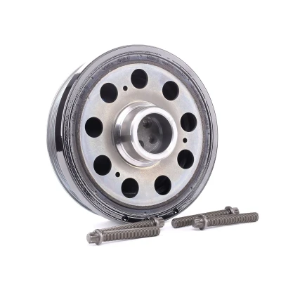 Abbildung von FEBI BILSTEIN 37420 Kurbelwellenriemenscheibe 6PK 185 5 mit Schrauben, für Kurbelwelle BMW: 3 Saloon, Touring, X3 kfzteile, mister auto, atp