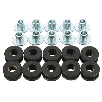 Abbildung von GOZAR 10Pcs Motorrad Gummussur Brümmets Bolt Für Honda/Yamaha/Suzuki/Kawasaki Fairings