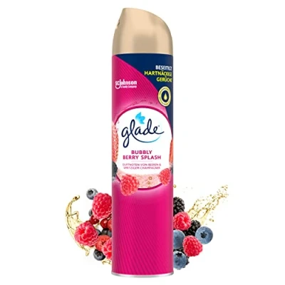 Abbildung von Glade (Brise) Duftspray für langanhaltende Frische in allen Räumen, Lufterfrischer Spray, Bubbly Berry Splash, 1er Pack (1x300 ml)