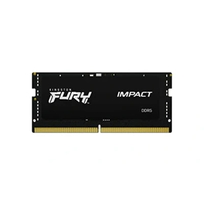 Abbildung von Kingston FURY Impact XMP 16GB 6400MT/s DDR5 CL38 SODIMM Gaming Speicher für Laptop Einzelnes Modul KF564S38IB 16