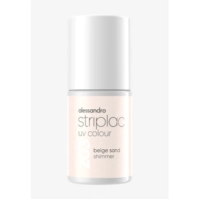 Abbildung von alessandro Striplac UV Colour Nagellack, Größe: 6.5 ml, Beige sand shimmer