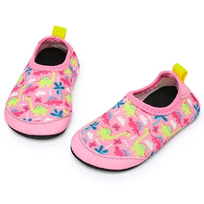 Abbildung von Yorgou Baby Strandschuhe Schwimmschuhe Badeschuhe Wasserschuhe Schnelltrocknende Aquaschuhe rutschfest Barfuss Schuh für Kinder Beach Pool…