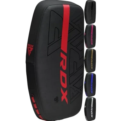Abbildung von RDX Schlagpolster zum Kampfsport, Kickboxen, Muay Thai Training, Maya Hide Leder Kara Schlagkissen, Boxen, MMA, Groß Pads, Trainerpratzen, Boxpratzen, Boxpads, Thaiboxen, Karate