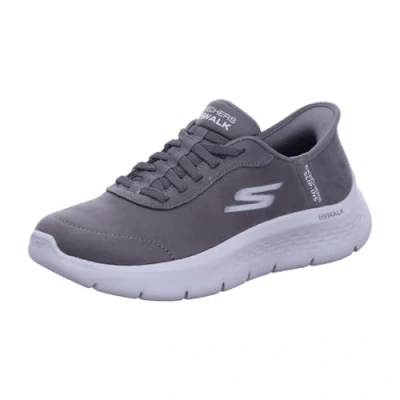 Abbildung von Skechers Damen Go Walk Flex Sneaker, anthrazit, 39.5 EU