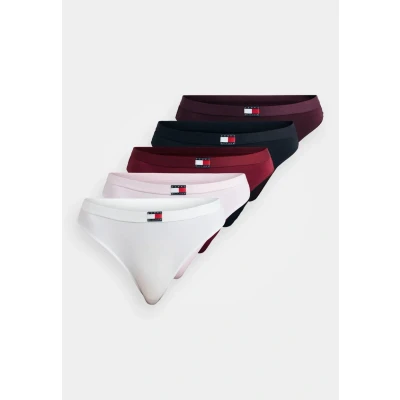Abbildung von Tommy Hilfiger Underwear Tanga »5 PACK FLAG THONG«, (Packung, 5 St., 5er), mit Logo