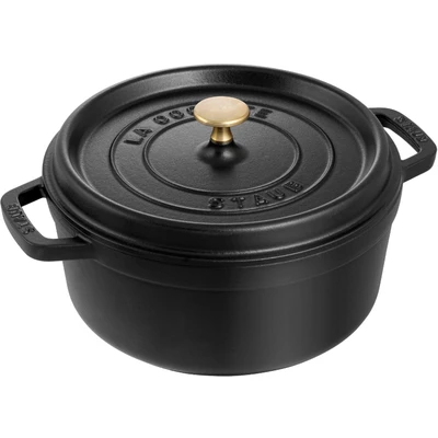 Abbildung von Staub Kochtopf aus gusseisen 28cm schwarz 1102825