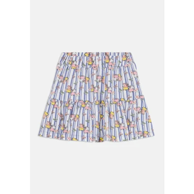 Abbildung von Name it Nmfamma Peppa Skirt Alinienrock für Kinder, Größe: 110, Bleached denim