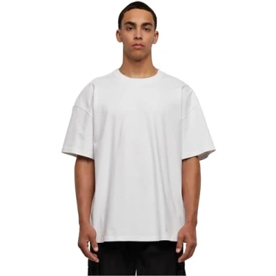 Abbildung von Build Your Brand Men&#039;s BY049 Sleeveless Tee T Shirt, White, XXL