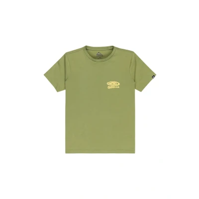 Abbildung von Quiksilver Snaky WAYS Youth Unisex Tshirt print für Kinder, Größe: 140, Loden green