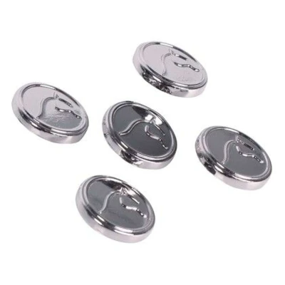 Abbildung von Harry&#039;s Horse Knöpfe Metallic Silber One Size