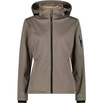 Abbildung von CMP 39A5006M Damen Softshell Skijacke (Größe: L/40, Schwarz,beige)