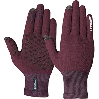 Abbildung von GripGrab Primavera 2 Merino Fahrradhandschuhe Thermo Touchscreen Langfinger Frühling Herbst Winter Übergangshandschuhe
