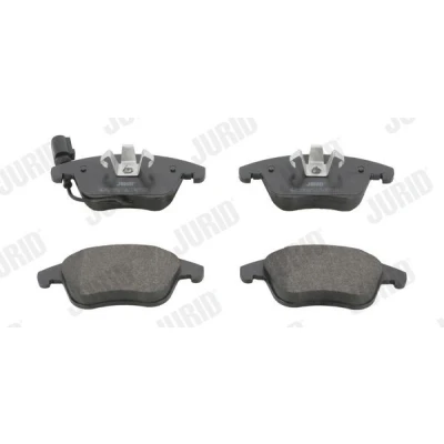 Abbildung von JURID 573246J Bremsbelagsatz inkl. Verschleißwarnkontakt VOLKSWAGEN: Sharan II, Tiguan I, SEAT: Alhambra AUDI: Q3