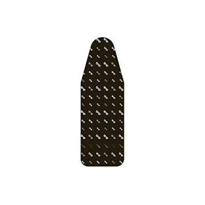 Abbildung von Laurastar Bügelbezug Universalcover Glasses, Einzigartiges Design, 131cm x 55cm, 100 % Baumwolle, Praktisches Klipp System, Geeignet für alle Bügeltische anderer Marken, Waschmaschinenfest
