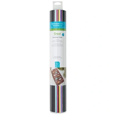 Abbildung von Cricut PC2004327 Premium Sampler, Removable ct PREM VINYL VARIETY SMPLR 12X12 (12), Multicolour, one size, stück