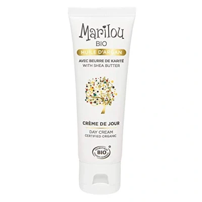 Abbildung von Marilou Bio Argan Tagescreme mit Arganöl Tube 50 ml Das beste Verbündete der trockenen Haut