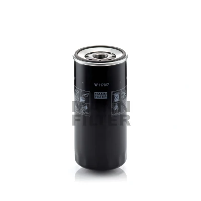 Abbildung von MANN FILTER W 1170/7 Ölfilter M 30 X 2 mit einem Rücklaufsperrventil Anschraubfilter