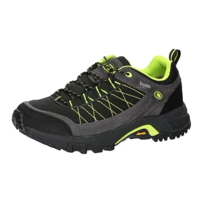 Abbildung von Brütting Unisex Mount Egmont Traillaufschuhe, schwarz/grau/Lemon, 43 EU