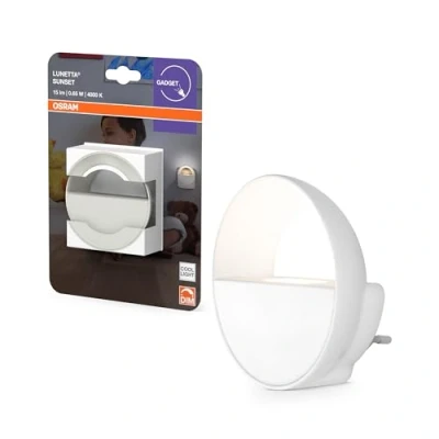 Abbildung von OSRAM LED Steckdosennachtlicht LUNETTA SUNSET, weiß Touchdim