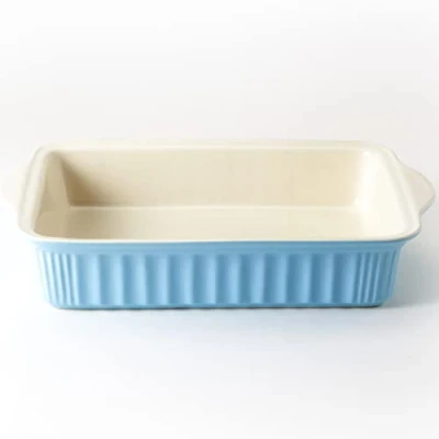 Abbildung von Hanseküche Auflaufform Groß für 4 Personen aus hochwertiger Keramik Ideal Lasagne, Aufläufe, Tiramisu Ofenform,
