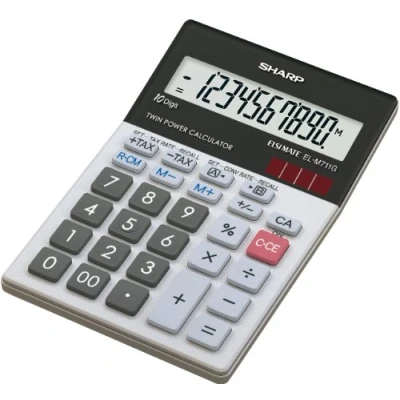 Abbildung von SHARP EL M711G Taschenrechner