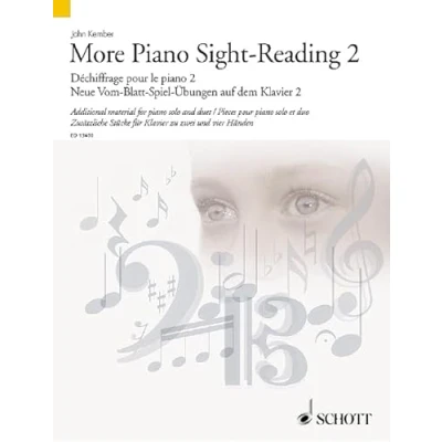 Abbildung von More piano Sight Reading 2: Additional material for solo and duet. Vol. 2. Klavier (2 und 4 händig). (Schott Series, Band 2)