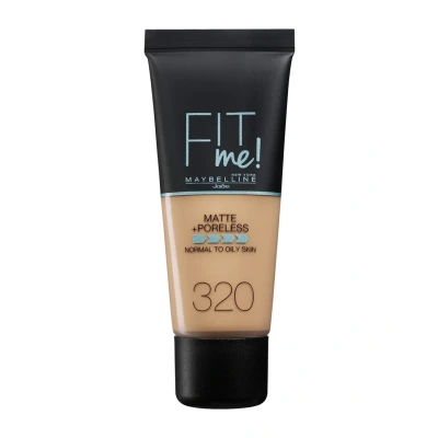 Abbildung von Maybelline New York FIT ME Matte &amp; Poreless Makeup Foundation, Damen, Größe: 30 ml, 320 naturell