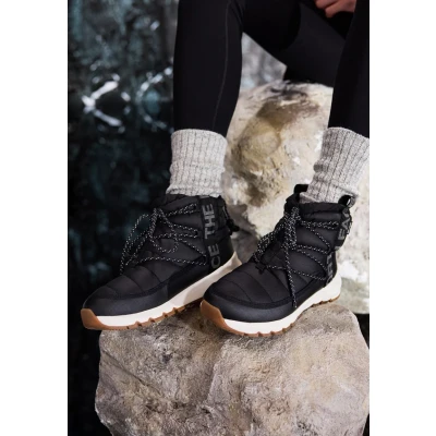 Abbildung von The North Face Thermoball Snowboot/Winterstiefel Black/gardenia White, Damen, Größe: 40, white Schuhe