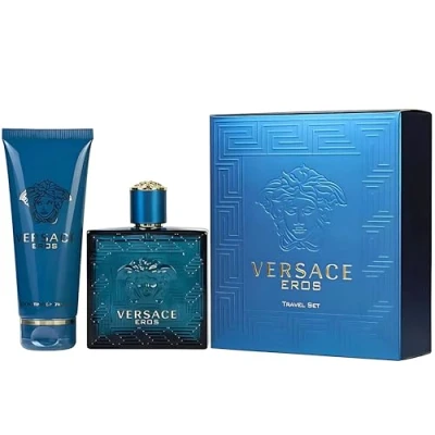 Abbildung von Versace Eros Geschenkset 100ml EDT + Duschgel