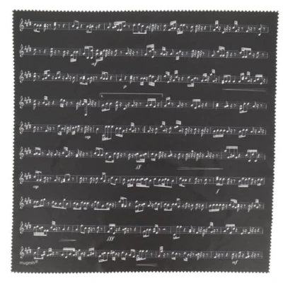 Abbildung von Putztuch für Instrumente aus Microfaser (30 x 30 cm) schwarz