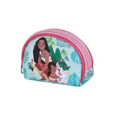 Abbildung von Disney Vaiana Family Casual Oval Geldbörse, Blau, 12 x 9 cm