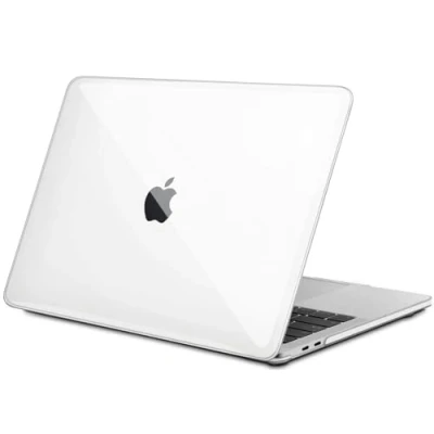 Abbildung von TECOOL Hülle für MacBook Pro 13 Zoll 2017 2022 (M2 M1 A2338/A2289/A2251/A2159/A1989/A1706/A1708), Ultradünne Schutzhülle Hartschale Transparent Case, Klar
